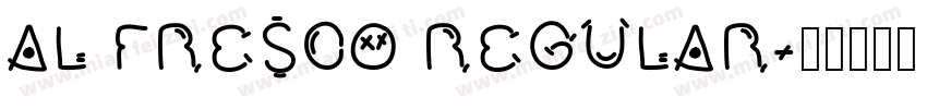 Al Fresco Regular字体转换